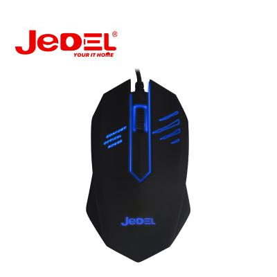 China 3D Jedel M20 wired mouses wire USB optical office and home mice for computers and laptops, for right or left hand use for sale