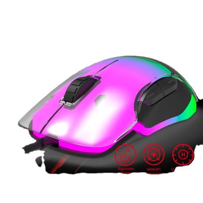 China JEDEL Optical Gaming Mouse Wireless Mute Mice Laptop USB USB Computer Mouse RGB Light Effect for sale