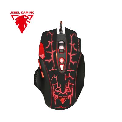 China Game Wired RGB Light Gaming Mouse Gamer USB Computer Mouse 6400 DPI Optical Game Mause For 8D Wired Gaming Light Mouse for sale