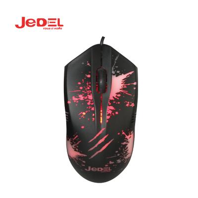 China 3D Jedel GM850 Gaming Mouse Gamer Mouses LED Gaming Necessary Wired Mice with RGB Programmable Button Ergonomic Backlight Gaming for sale