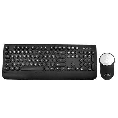 China Jedel Gaming Wireless Keyboard Wired Gaming Mouse Kit 104 Keytops With RGB Backlight Ergonomic Keyboard Russian Gamer For PC Laptop for sale