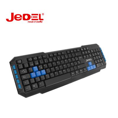 China Jedel Blue Rainbow Blue Rainbow Wireless Gaming Keyboard and Mouse Combo Keyboards 4800DPI 7 Button 4800DPI 7 Button Mechanical Backlit Mouse for sale