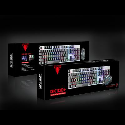 China Numpad JEDEL Gaming Keyboard and Mouse Set Combo Rainbow Light OEM GK110+ RGB Mechanical Numeric Keypad Package - Best Seller for sale