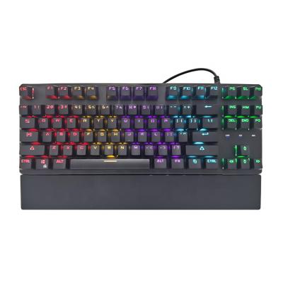 China 2021 New Standard Style Jedel KL-87# High Quality Cheap Price Factory Direct Mini Mechanical Keyboard for sale