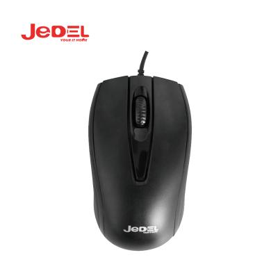 China 3D JEDEL hot sale cheap cable mouse on bulk sale for retailers and wholesalers 3D 1000 DPI optical mouse for office and home use for sale