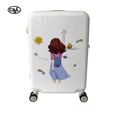 China ABS High School Students Trolley Suitcase Luggage Bag Kids Travel Luggage Set 20 22 24 26 28 for sale