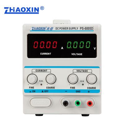 China Wholesale 60V 5A PS-6005D High Reliability Digital Linear DC Power Supply With CE Approval 278*126*154 for sale