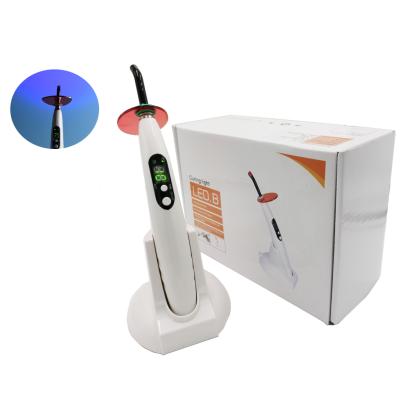 China Dental Clinic Woodpecker Type Wireless Dental Lamp Led Curing Light for sale