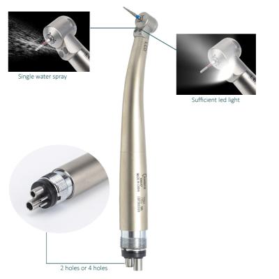 China High Quality Dental Clinic LED Speed ​​Air Turbine Mini Head Dental Handpiece High Dental Handpiece for sale