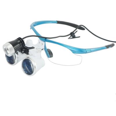 China 2.5X 3.5X Surgical Operations Examination And Headlight With Dental Loupes Dental Loupes Headlight With Dental Loupes for sale