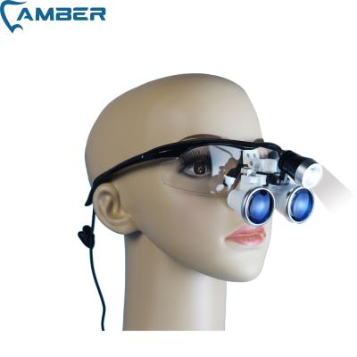 China Surgical Examination And Operations Portable Dental Loupes 3.5 And Led 2.5x 3.5x Lightweight Economical Dental Magnifier for sale