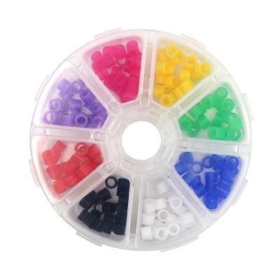 China Dental Clinic Instrument Dental Code Rings Silicone Colorful Code Rings for sale