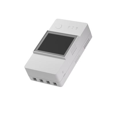 China PC V0 2022 New Arrive ITEAD SONOFF TH Elite Smart Temperature and Humidity Monitoring Switch LCD Screen Interview Support IFTTT Home Assistant for sale