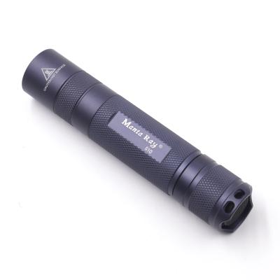 China Leak Detection Torch S10 Black UV Flashlight with Nichia 365nm 3W NCSU276A LED Chip ZWB2 Black Filter Aluminum Alloy Flashlight for sale