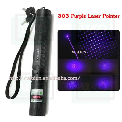 China Hot Sale SDlaser 303 Adjustable Focal Length Laser Pen 200mW Purple Laser Instruction Laser Pointer for sale