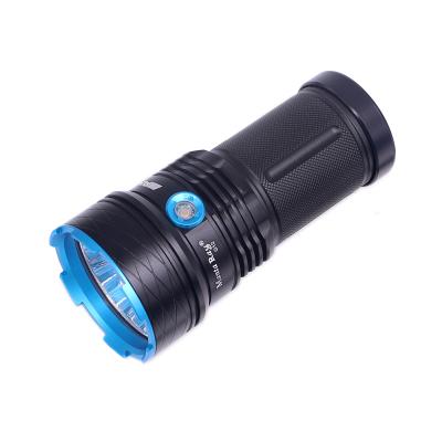 China G12 Emergency Light 395nm 84W Power LED 12pc 395nM 365nm Aluminum Black UV Torch Light Torch UV Flashlight for sale