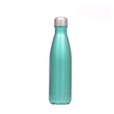 China Sustainable Supplier Double Layer Stainless Steel Water Bottles Sports Certified Vacuum Bottles Heat Resistant for sale