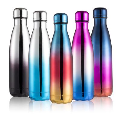 China Sustainable Personalized 500ml 17OZ UV Thermos Thermos Double Wall Insulated Stainless Steel Water Bottles for sale