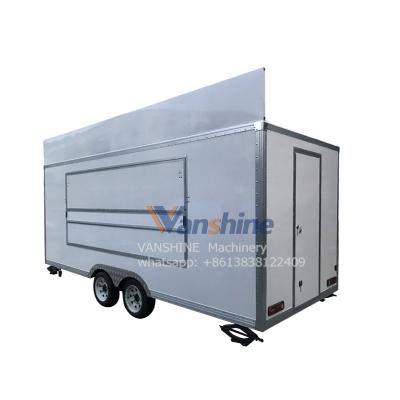 China Good quality with reasonable price food catering trailers 5m fast food cart food truck for sale in usa for sale