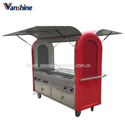 China Good quality with reasonable price best quality mobile food cart with low price for sale