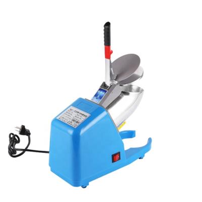 China Latest New Type High Efficiency Double Blade Crushed Ice Machine Ice Shaver With Large Capacity for sale