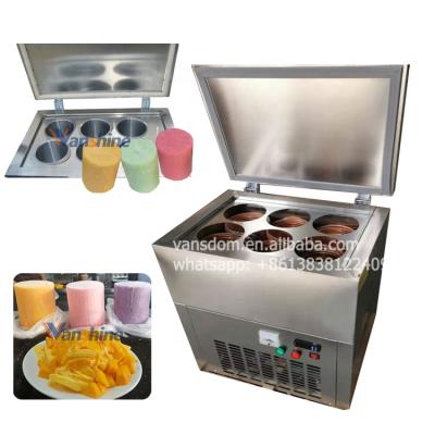 China Hot Sale Luxurious Cold Block 6 Bucket Ice Maker Block Beverage Ice Machine for sale