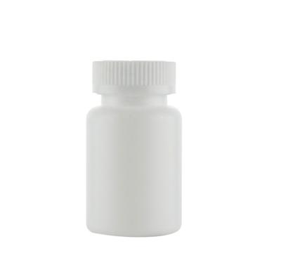 China Factory Direct White Medical Product Storage Box Health Care Product Sealed Solid PE 120 Capsule Bottle for sale