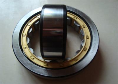 China Chrome Steel C3 Cylindrical Roller Bearing NU320ECM , Brass Cage And Single Row for sale