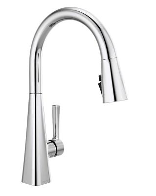 China GALENPOO Contemporary Pull Down Kitchen Faucet With Pull Down Sprayer Faucets For Kitchen Sinks, Single-Handle Magnetic Coupling Spray Head for sale