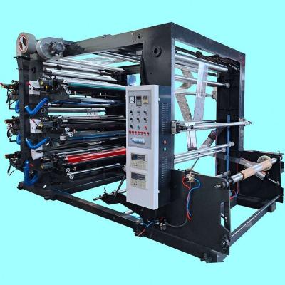 China Factory Price 6 Color Flexo Printer Good Roll Film Printing Machine for sale