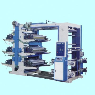 China Factory High Quantity 6 8 Color Polyethylene Flexo Printing Machine for sale