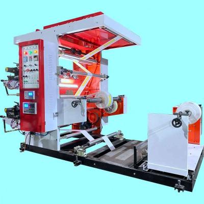 China Factory Professional 2 Color Colors Flexo Printing Machine for sale