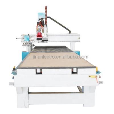 China Printing Shops Woodworking ATC CNC Router Machine With Auto Miller Driller for sale