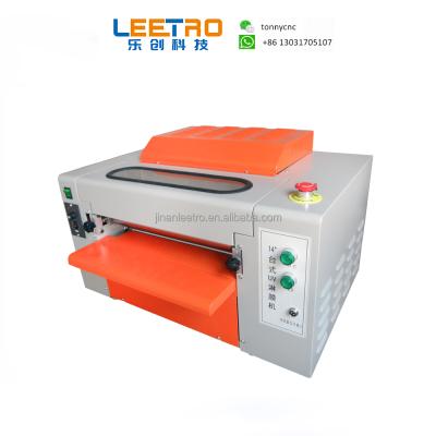 China GS-D500 Mini UV Coating Machine Desktop UV Coater Laminating Machine for sale