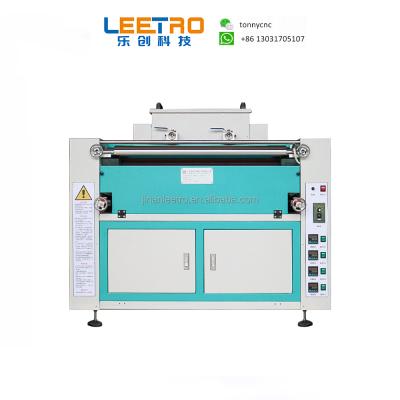 China Semi-automatic Wood Glue-Coated Machine , Wood Board Hot Melt Gluing Machine for sale