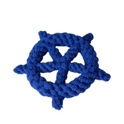 China Wholesale Custom Size Series Manufacturer Cotton Dogs Rope Bite Heavy Duty Marine Pet Toys for sale