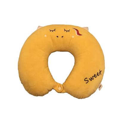 China Customizable Animal Travel Neck Pillow Animal U Shape Pillow Dinosaur Car Pillow Unicorn for sale