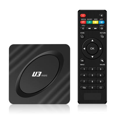 China Android 10 4GB RAM 64GB ROM Ott TV Box ROHS WIFI6.0 1000M Set Top Box BT4.2 4K Wifi LAN New Chipset Amlogic S905W2 MI TV for sale