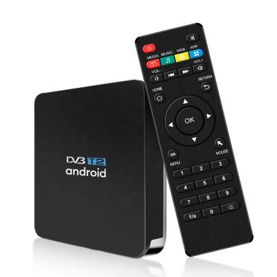 China Full HD OEM DVB T2 Amlogic S905X3 Smart TV Box Android 2GB 16GB Youtube 8K Media Player Combo Set Top Box for sale