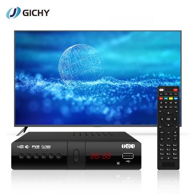 China High Quality Low Price TDT Digital TV Receiver Full HD Low Cost DVBT2 H264 H265 HEVC Free To Air Set Top Box For Colombia tdt for sale