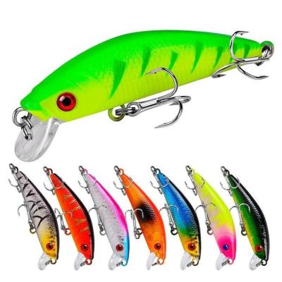 China High Quality ABS Plastic Minnow Bait With Eyes Artificial Fishing Lures 7.9g 7cm for sale