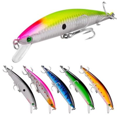 China High Quality ABS Plastic Minnow Bait With Eyes Artificial Fishing Lures 41g 13cm for sale