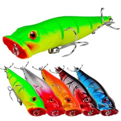 China ABS Runtoo 95mm 12g 12colors Floating Hard Lure Bait Fishing Lure Snap Lure for sale