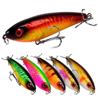 China Action Runtoo Pencil Swimming Fishing Lures Sinking Pencil Groundbaits 8.5cm 12g for sale