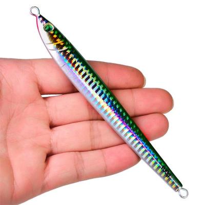 China High Quality Jigs 7g 10g 14g 17g 21g 28g 40g 60g 80g 100g Lead Metal Jigs Matel Vertical Bait Rigs Hookless 3D Eye Lures for sale