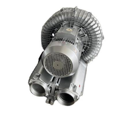 China Ultra High Pressure Blower 3Kw 2RB 710-7AH26 50Hz Vortex Ring Fan Compressor For Fish Farm for sale