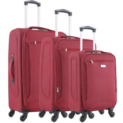 China Fashionable Golden Three Sets Of Suitcases Bag 20/24/28/32 Travel Luggage for sale