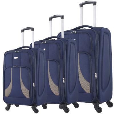 China Fashionable Cheap Price 20/24/28 Wheel Trolley Suitcase Luggage Set High Quality 4 Wheel Bag for sale