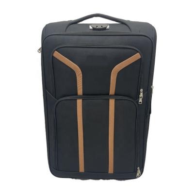 China Soft Trolley EVA Fabric Luggage Set To Carry On Factory Price Good Quality Fashionable 3 PCS Suitcase Set for sale