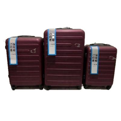 China Fashionable Travel Lucky Men ABS Factory 20/24/28 Trolley Bags Suitcase Luggage Set for sale